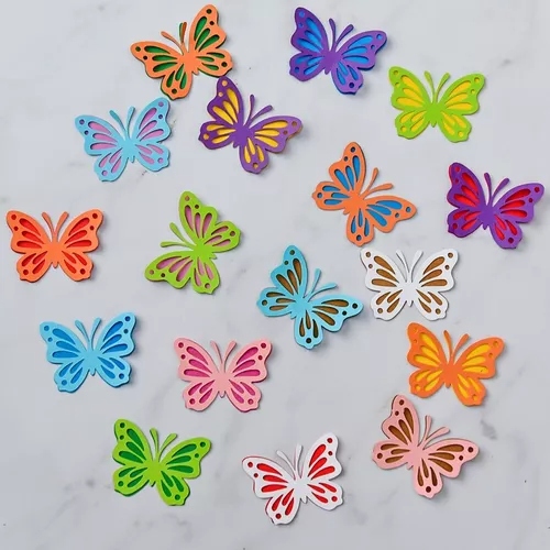 Mariposa - Hoja  X 1Und