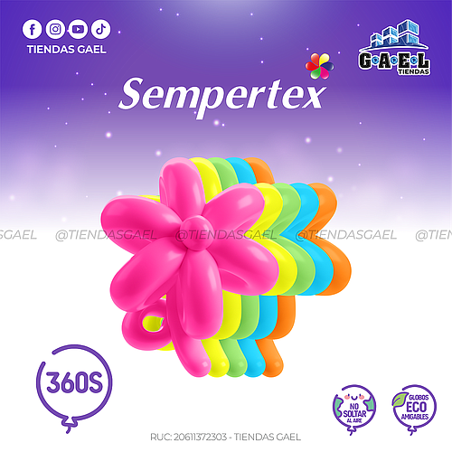 Globos Fashion Sempertex 360S X 50 Und